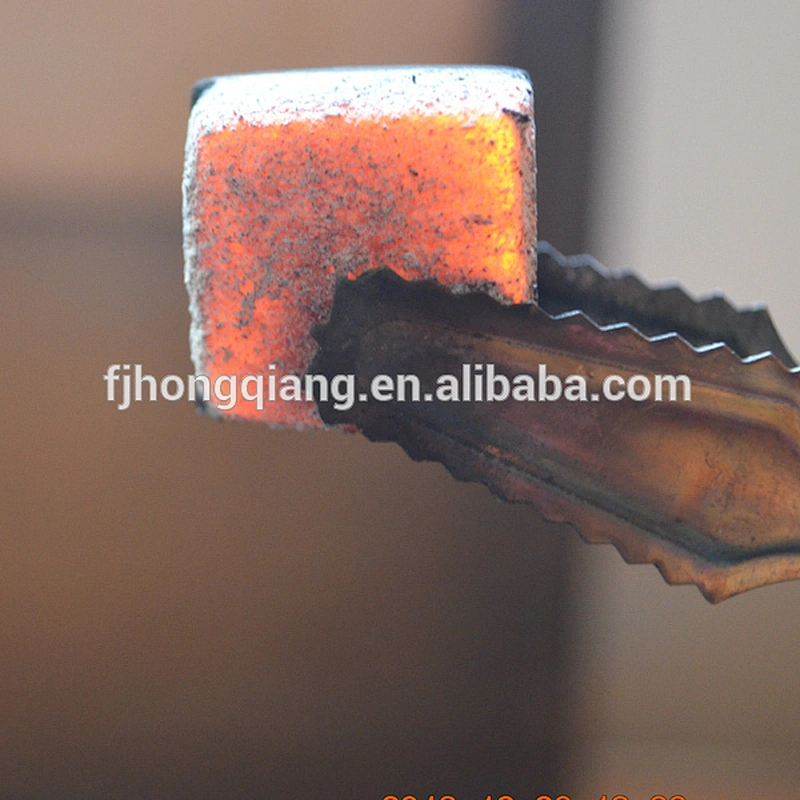 HongQiang malaysia coconut cube shisha charcoal briquette