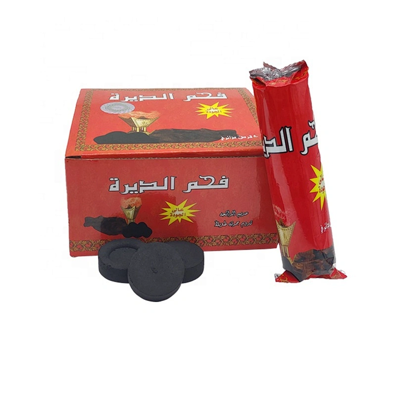 HQRM3380  HongQiang Fast Ignite Quick Burning Round charcoal for Bakhoor 33mm Round tablets