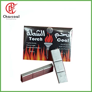HQ magic coal Bamboo Silver Shisha torch coal