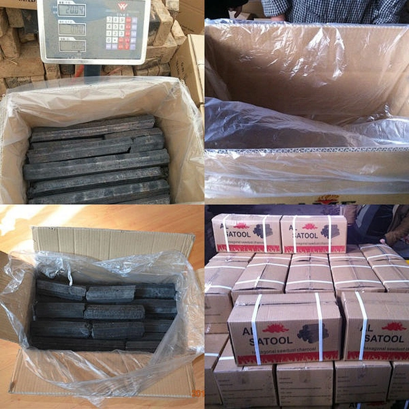 HongQiang Hexagonal  Restaurant Cooking Barbecue Charcoal Briquettes