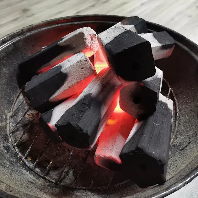 HQBQ0002 Hongqiang China factory barbeque charcoal wood sawdust coal high quality bamboo bbq charcoal