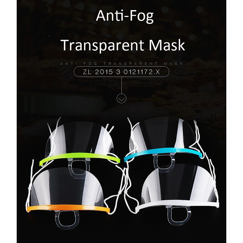 HongQiang Catering Transparent Plastic Kitchen Catering Protector Anti-fog Sanitary Protector