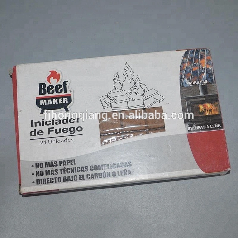 HongQiang instant light wood firestarter charcoal lighter