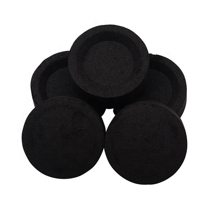 HQRM3310 HongQiang Hot Selling Instant light 33mm Round charcoal Tablets for hookah/Shisha