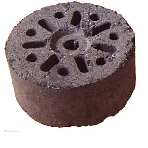 Hong Qiang Portable Coconut Shell Honeycomb Charcoal for Commercial Sale