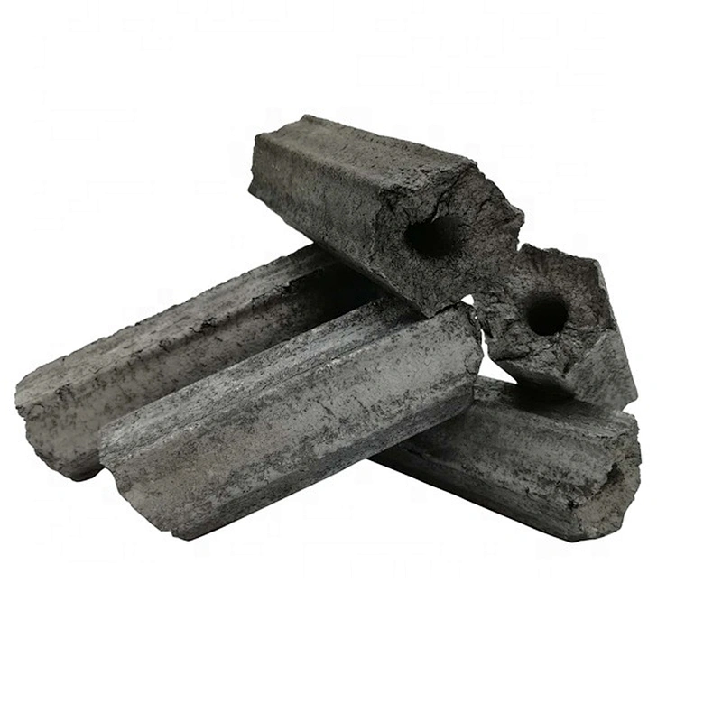 HQBQ0006 HongQiang Longer Burning Hardwood Hexagonal Barbecue Charcoal Cooking Coal