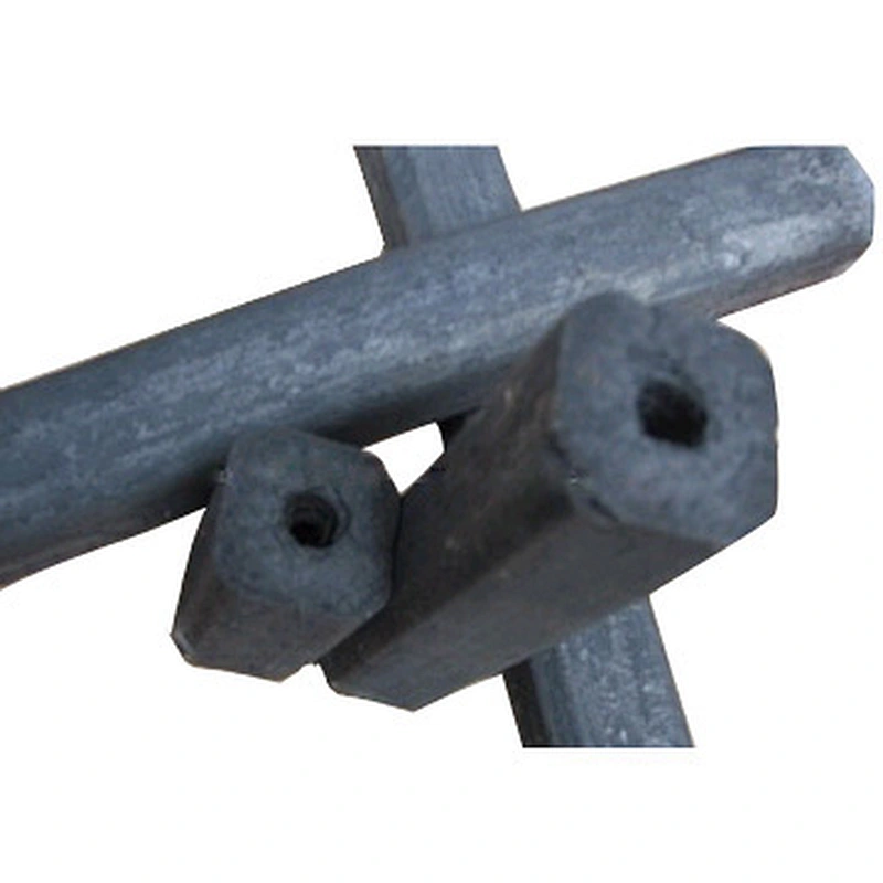 HongQiang High Calorific Value No-smoke No-taste Square Bamboo charcoal for BBQ