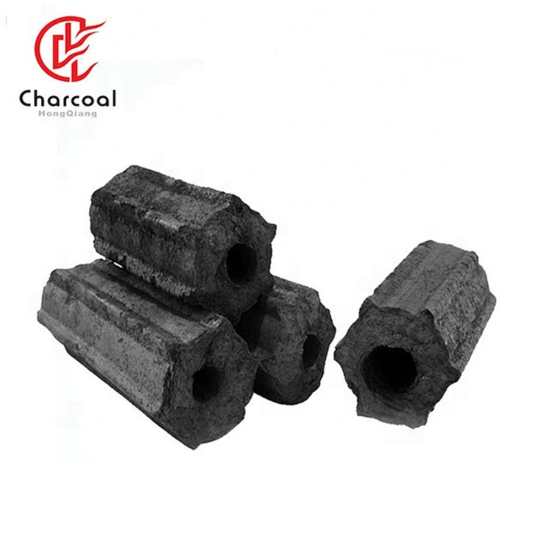 HQBQ0006 HQ Wholesale Wood Hexagonal Charcoal Briquette Price for BBQ