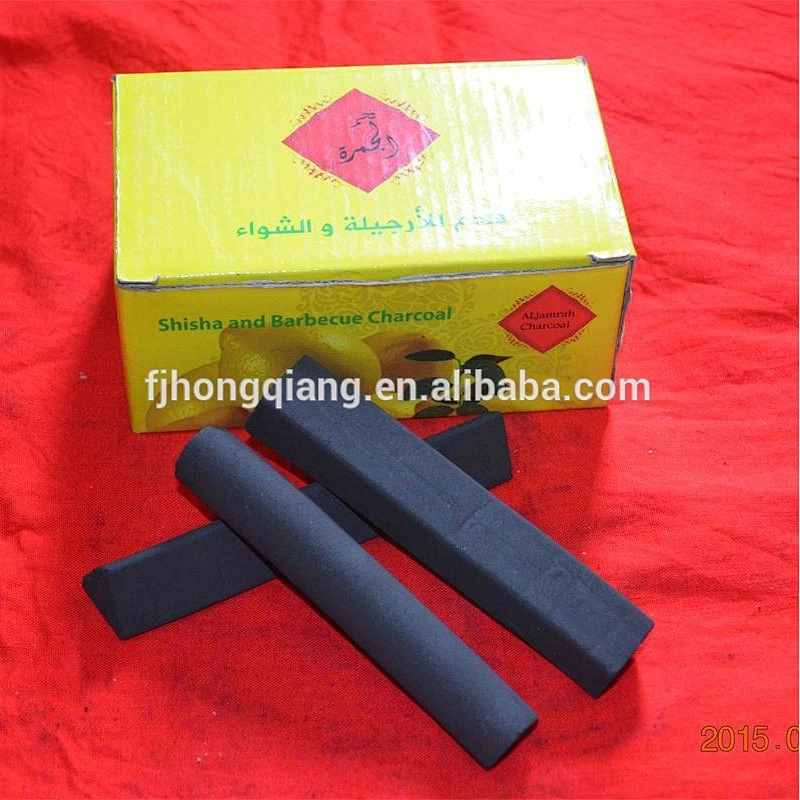 HQ free sample bamboo/coconut shell finger charcoal for BBQ and shisha