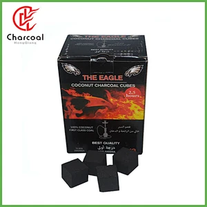 HQHC0025 Special Quality burning 120mins indonesia coconut shell charcoal for hookah