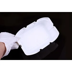 HQFC Hot Selling PP Plastic Disposable Take Away Food Container Heating meal
