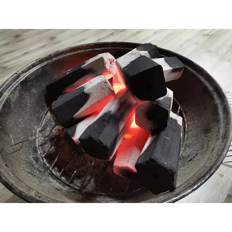 HQBQ0002 Hongqiang China factory barbeque charcoal wood sawdust coal high quality bamboo bbq charcoal