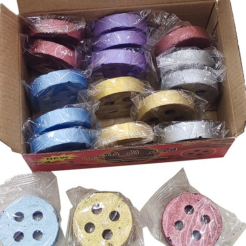 HQRM5020 HongQiang Instant light briquettes Fruit wood charcoal  hookah Charcoal Insense coal Round Charcoal