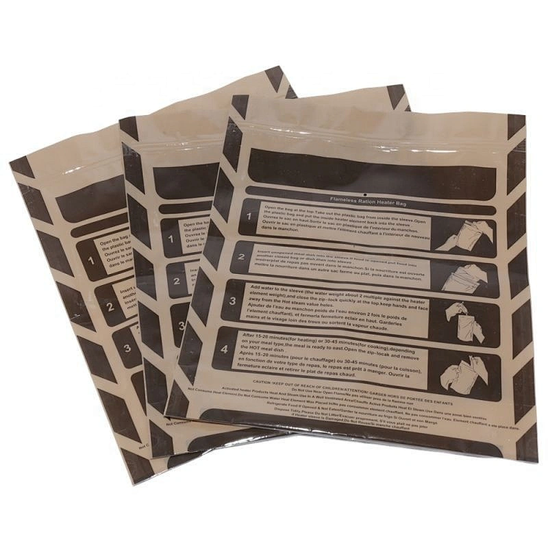 HongQiang Water Reactive MRE Army Food Heater Bag