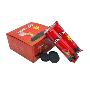HQRM3380 HongQiang 33mm Insense coal Instant Light Charcoal Bakhoor Round charcoal