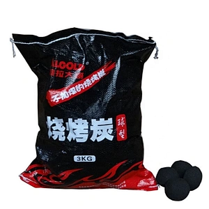 HongQiang coconut pillow shape bbq briquette charcoal