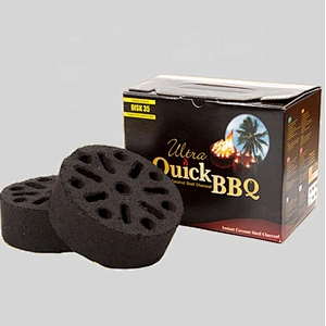 Hong Qiang Easy Light Coconut Shell Shisha Charcoal for Outdoor Cooking