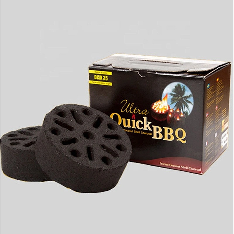 Hong Qiang Easy Light Coconut Shell Shisha Charcoal for Outdoor Cooking