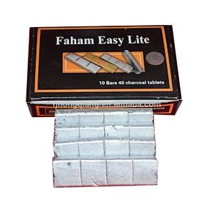 HongQiang smokeless instant light hookah bamboo silver charcoal