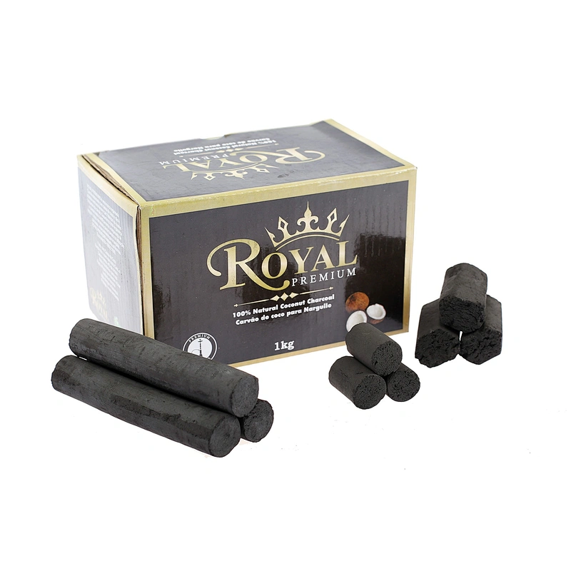 HQHF0025 HongQiang instant coconut hookah shisha hexagonal finger charcoal