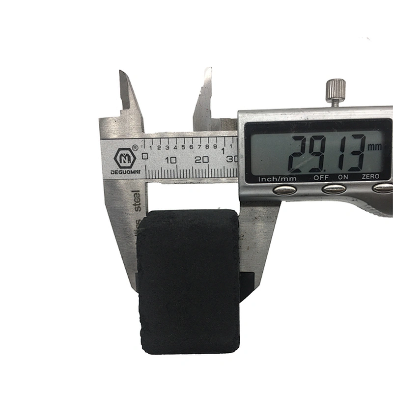 HQSH4220 Hongqiang popular design shisha hookah coal 42mm shell square charcoal