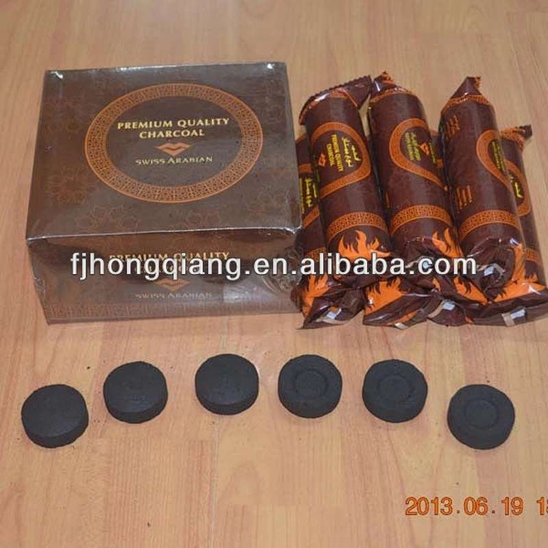 HQRM3380 HongQiang coal for shisha Instant Light Charcoal hookah Round Charcoal