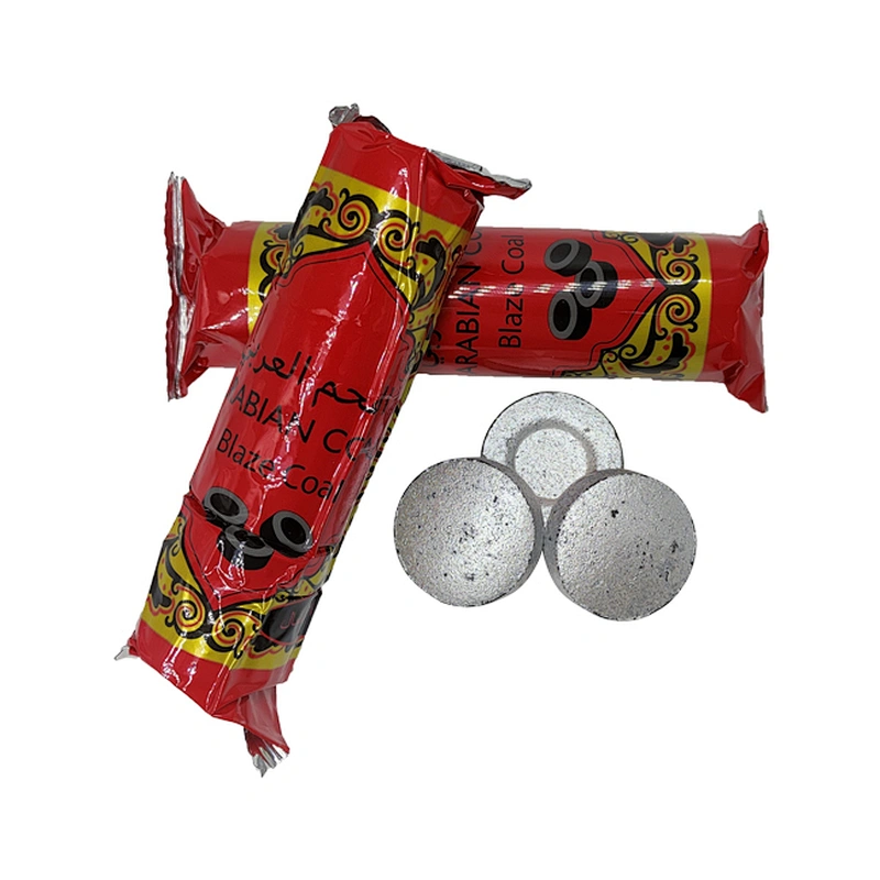 HQRM3380 HongQiang China factory Competitive price hookah instant round charcoal