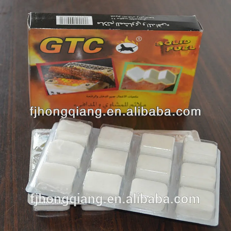 HQS-012 Hong Qiang low price hexamine solid fuel tablets for camping