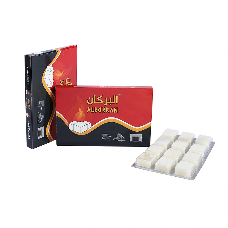 HQS-012 HongQiang White Charcoal Firelighter Hexamine Solid Fuel Tablets for Outdoor Camping