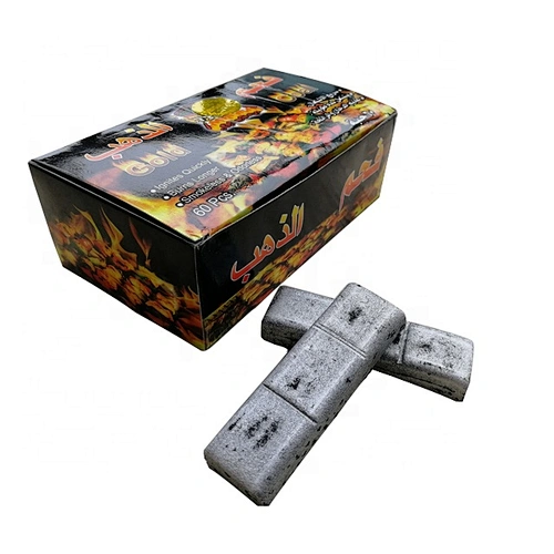 HQHS0060 HongQiang Bamboo Gold Coal for Pakistan Shisha  Charcoal