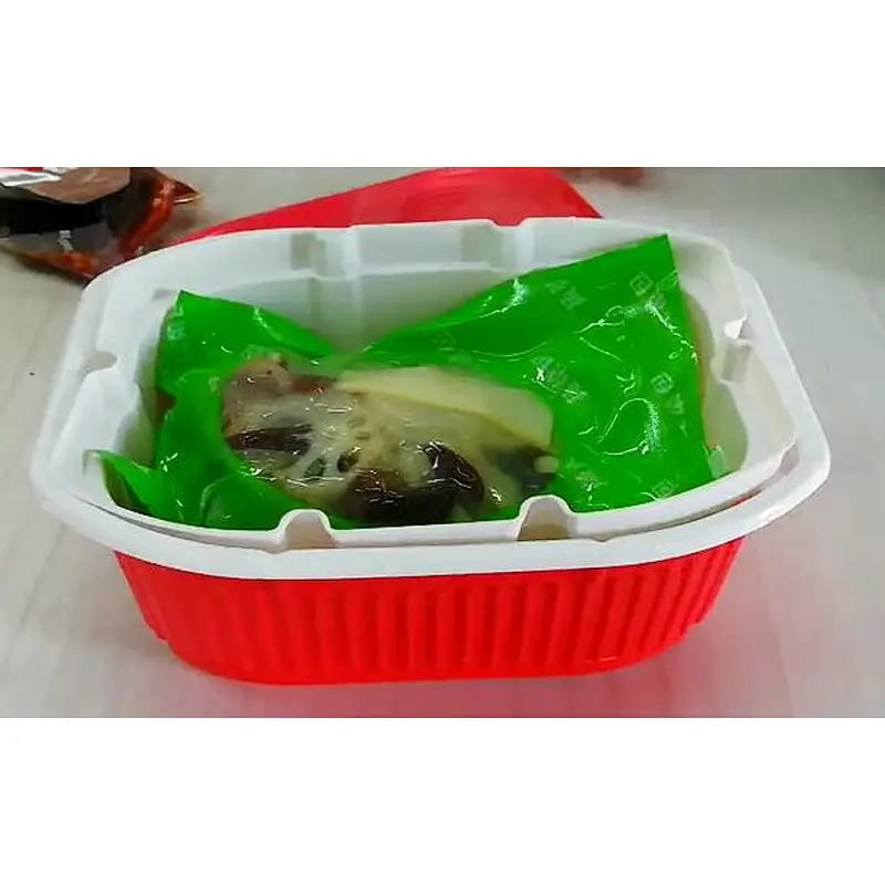 HQFC-002 HQ Disposable PP Fast Cooked Food Container for Cooked and Seal Meal