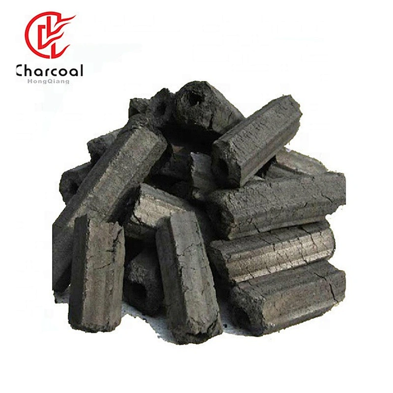 HQBQ0006 HongQiang Hardwood Hexagonal BBQ Lump Charcoal for Restaurant