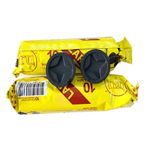 Manufacture 35mm star round cylinder wood paraguay hookah charcoal