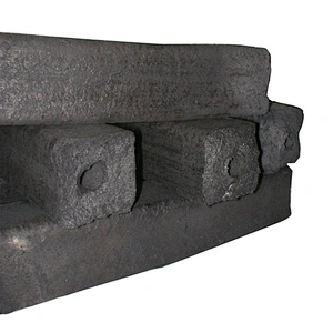 Hong Qiang Wood Square Barbecue Charcoal Stand for Restaurant Cooking