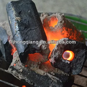 100% square wood sawdust bbq briquette charcoal