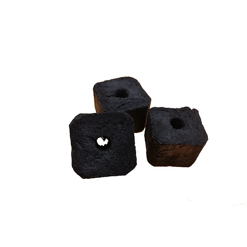 HQHC0025 Hongqiang Long Burning High Quality Bamboo Cutting Charcoal for Hookah