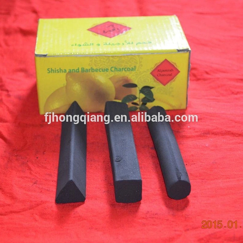 Bamboo charcoal sticks for shisha and barbeque