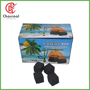 HQCH0025  Longer Burning>1.5 hours indonesia coconut shell shisha charcoal for hookah