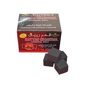 HongQiang 1kg Shisha Charcoal Coconut Cube Shape Hookah Charcoal