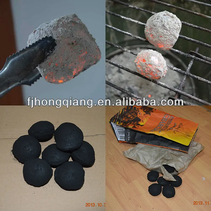 HongQiang Indoor Grill Pillow Barbecue Charcoal Briquette for Sale