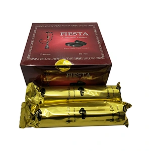 Hong qiang  High Quality Quick Lighting Charcoal Tablet for Hookah