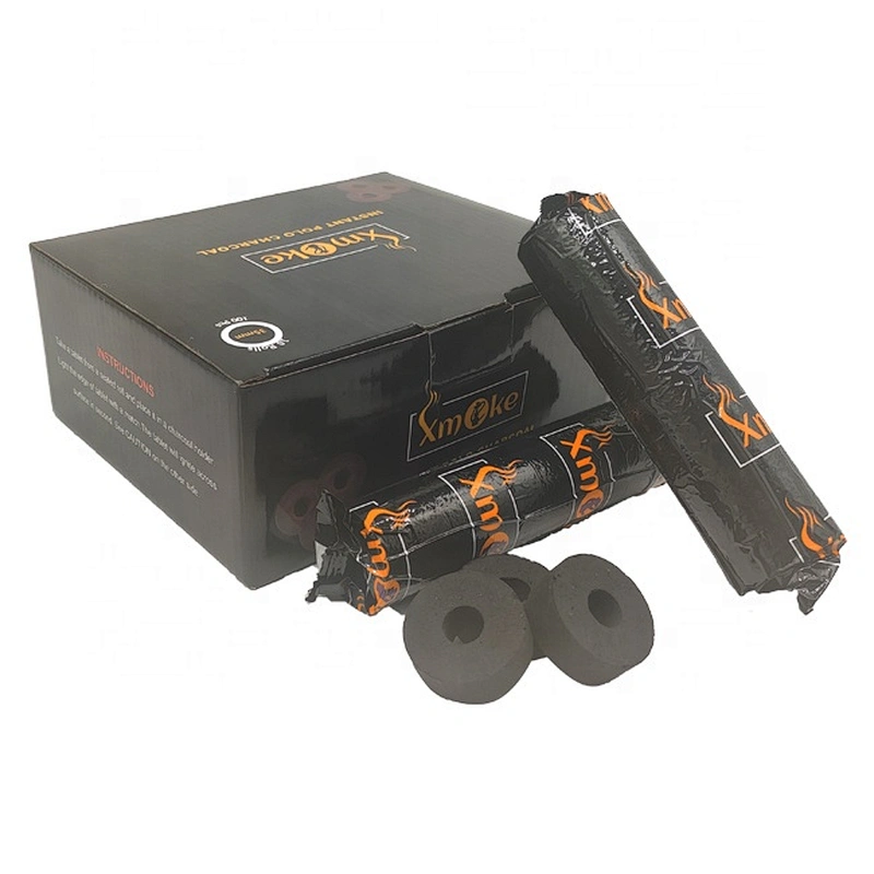 HQRM3501 HongQiang Instant Burning Incense Barhook Charcoal Round Charcoal Polo Charcoal