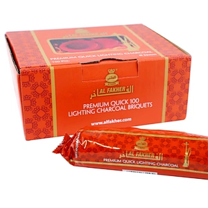 HQRM4001 HongQiang Instant Light Round Charcoal Wholesale Tablet for Incense