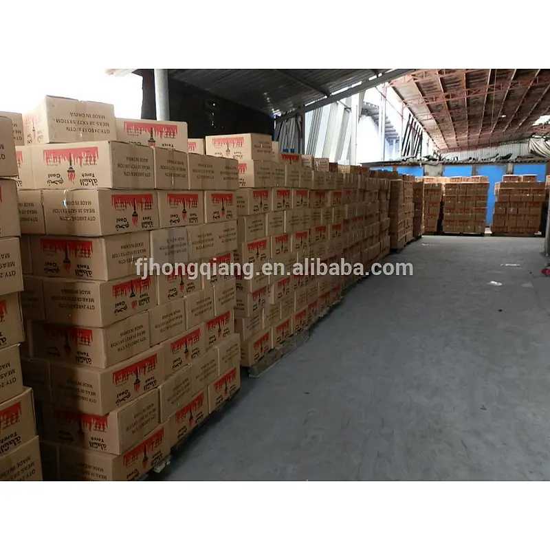 Hongqiang China Factory Bamboo Flame Coal Magic Coal Torch Coal for Shisha Hookah