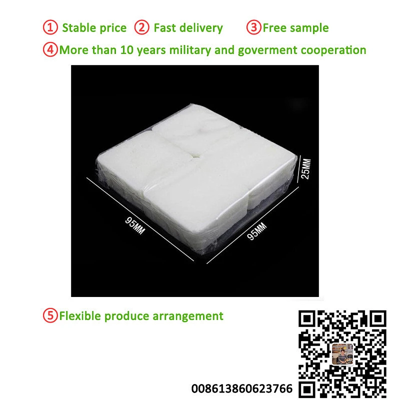 HongQiang Smokeless and odorless Hexamine Solid fuel tablets