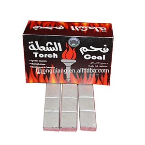 Hong Qiang high quality Sliver Hookah Charcoal for UAE and Saudi Arabia