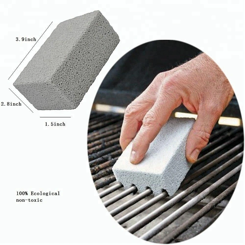 hongqiang Black BBQ Grill cleaning brick barbecue Pumice Stone
