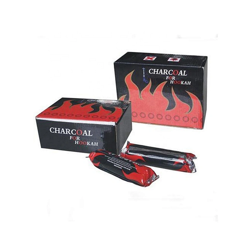 Hong Qiang Wholesale Fruitwood Instant Light Hookah Round Charcoal for Shisha