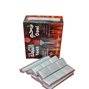 HQHS0060 HongQiang Smokeless Bamboo Silver Hookah Incense Charcoal
