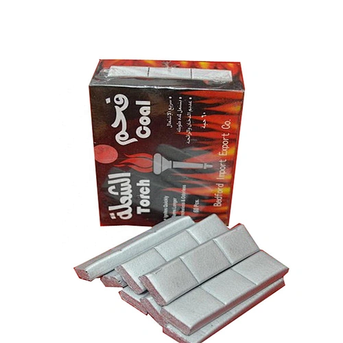 HQHS0060 HongQiang Smokeless Bamboo Silver Hookah Incense Charcoal